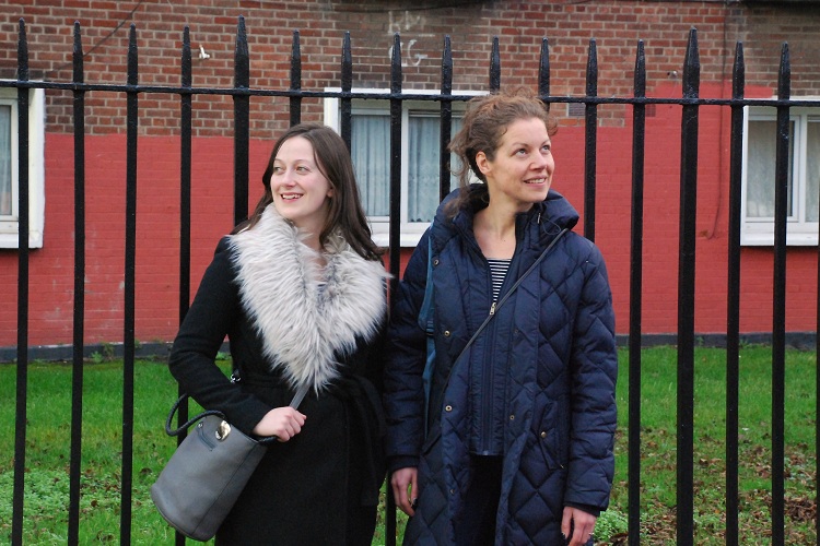 Maud Hendricks and Bernie O'Reilly, founders of Outlandish Theatre. Photograph by Cónal Thomas